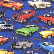 Muscle Cars Fabric Car Fabric Muscle