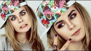 cara delevingne make up tutorial by