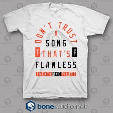 Flawless Song Twenty One Pilots Band T Shirt Adult Unisex Size S 3xl