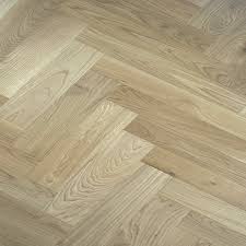 natural herringbone white oak flooring