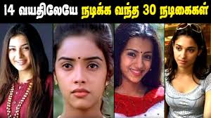 tamil actresses real age
