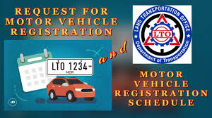 motor vehicle registration schedule