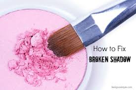 how to fix broken eyeshadow 2 methods