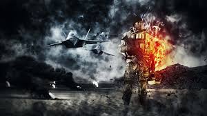dark hd background of military warzone