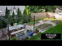 Zone 6 Suburban Potager Kitchen Garden