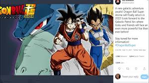 Check spelling or type a new query. Dragon Ball Super Is Returning On March 2022 Youtube