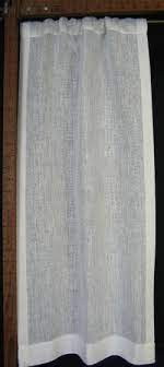 ivory linen scrim curtain panel arts