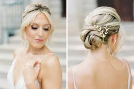 elegant bridal hair and makeup
