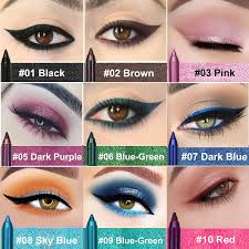 eye makeup set colorful eyeliner