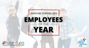 The employee of the year award criteria for choosing are as follows : Celebrating Our Staffingstars Aventure Staffing S 2020 Employees Of The Year Aventure Staffing