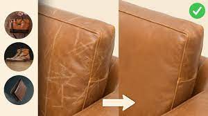 how to fix scratched leather easy