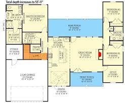 3 Bed Modern Farmhouse Plan With Just