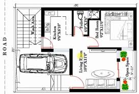 600 Sqft House Plan Designs For 1bhk