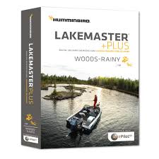 Humminbird Lakemaster Plus Digital Gps Woods Rainy V1 Map Card