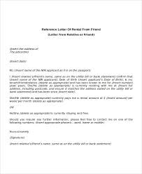 Include in the letter the necessary information, and send with it the pertinent documentation. 12 Rental Reference Letter Templates Free Sample Example Format Free Premium Templates