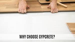 pros cons of gypcrete vs concrete