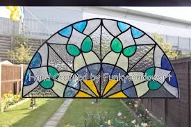 stained glass window clings
