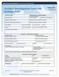 School Bus Accident Investigation Form And Seating Chart