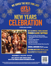 dave buster s late night nye