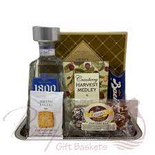 1800 tequila gift basket by pompei