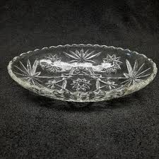 Clear Glass Eapg Oval