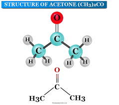 acetone ch3coch3 structure