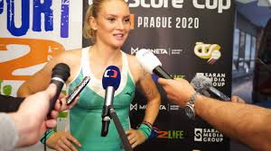 On 21 june 2021, she reached her best. Tereza Martincova Po Postupu Do Finale Livescore Cupu 2020 Youtube