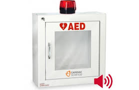 cardiac science aed wall cabinet semi