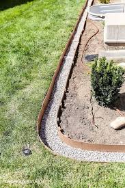Install Concrete Landscape Edging Aka