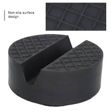 universal rubber jack pad support