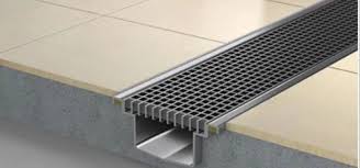 ss drainage grating with trough at rs