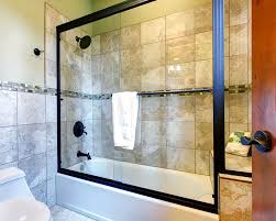 bathtub shower doors gl tub