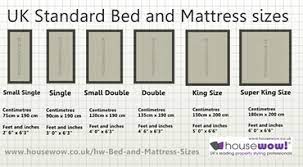 Bed Sizes Mattress Sizes Uk