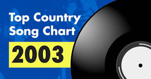 Top 100 Country Song Chart For 2003