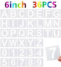 Large Alphabet Letter Stencils