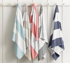 conner block striped beach towel