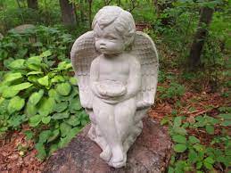 Angel Cherub Concrete Statue