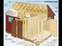 backyard storage shed plans diy