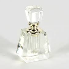 Elegant Crystal Perfume Bottle With