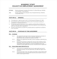Position Agreement Template Employment Templates Free Sample Example