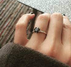 black diamond enement rings