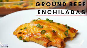 easy ground beef enchiladas enchilada