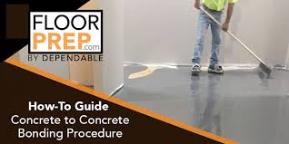 how to install new concrete flooring on
