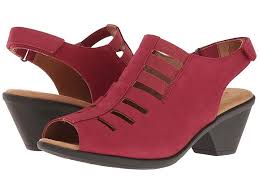 Comfortiva Faye Womens 1 2 Inch Heel Shoes Ruby Red Otago
