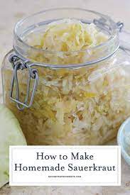 how to make homemade sauer easy