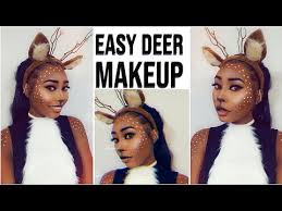 9 cute deer halloween makeup looks you