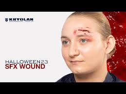 simple sfx wound kryolan tutorial