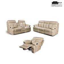 recliner sofa set 1 2 3 fully leather