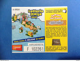 Maybe you would like to learn more about one of these? Lotterielose 2017 Biglietto Lotteria Nazionale Italia Estrazione 2018 La Prova Del Cuoco Soliti Ignoti