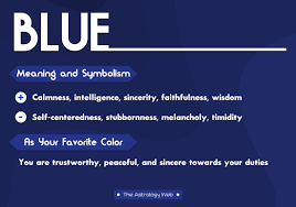 Blue Color Meaning And Symbolism The Astrology Web